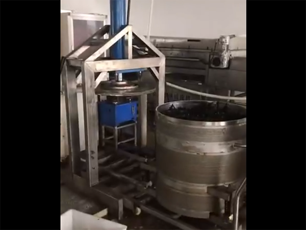 海帶扣擠水壓榨設備