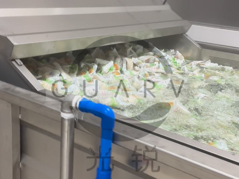 竹筍包裝袋清洗巴氏線